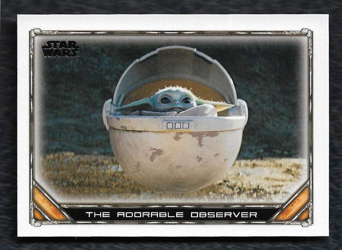 2020 Topps Star Wars The Mandalorian Season 1 Trading Cards Complete Base Set Cards 1-100 - Perfect for Collectors, Gifts & Display - Star Wars Memorabilia for Fans & Enthusiasts