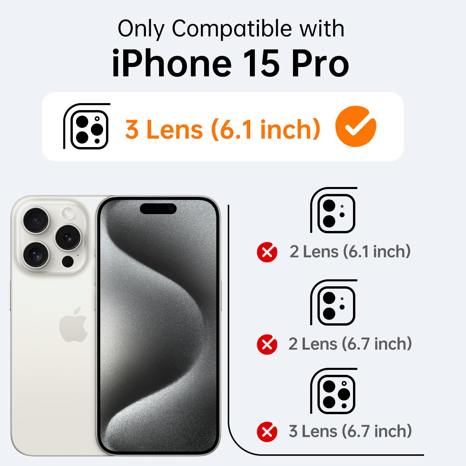 Premium Shockproof iPhone 15 Pro Case (6.1