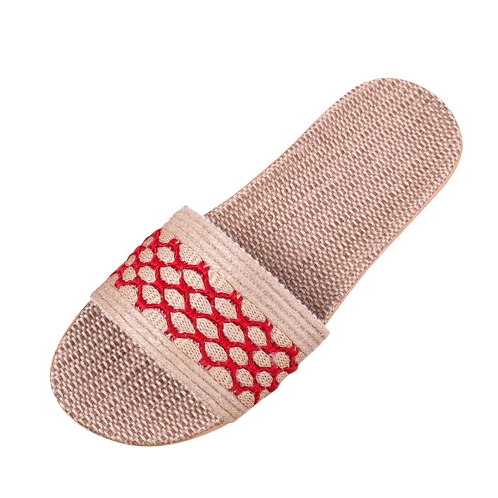 **Leewos Women's Hiking Sandals - Slip-On Round & Square Toe Soft Cushion Slippers | Breathable & Comfy for Home, Spa, Shower, Bathroom | Perfect for Indoor Relaxation & Outdoor Walking**