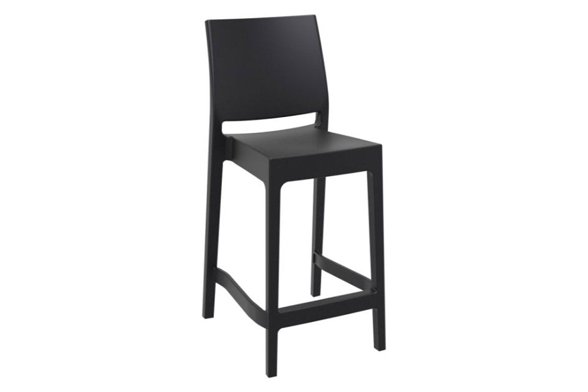 Premium Maya Bar Stool for Home & Commercial Use - 650mm Seat Height [970H x 400W] - Perfect for Kitchen Islands, Bars, Restaurants & Outdoor Entertaining