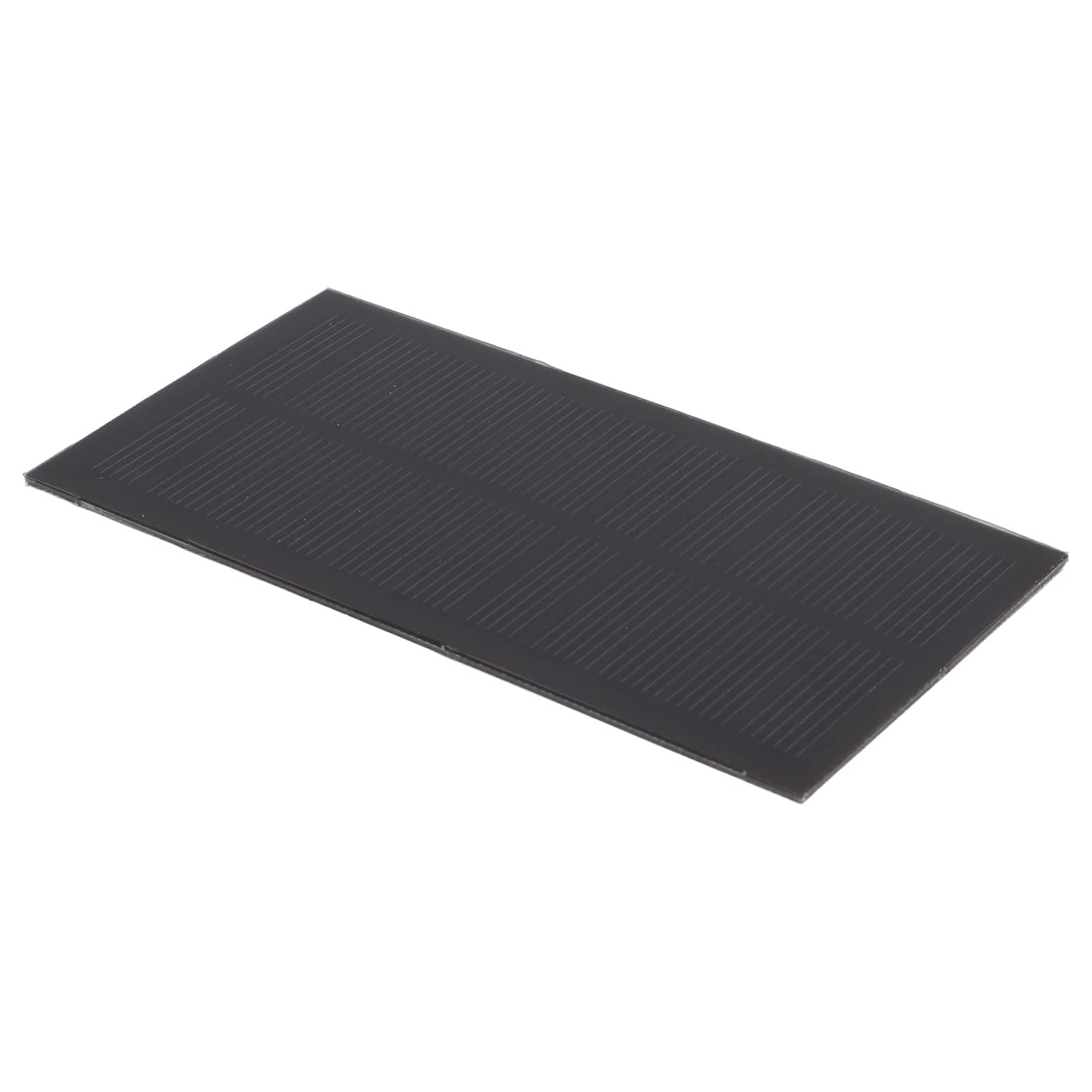 FECAMOS 1W 5.5V Monocrystalline Solar Panel - 118x63mm Portable Photovoltaic Module for Solar Power Stations, Water Pumps, Camping, Hiking & Outdoor Exploration