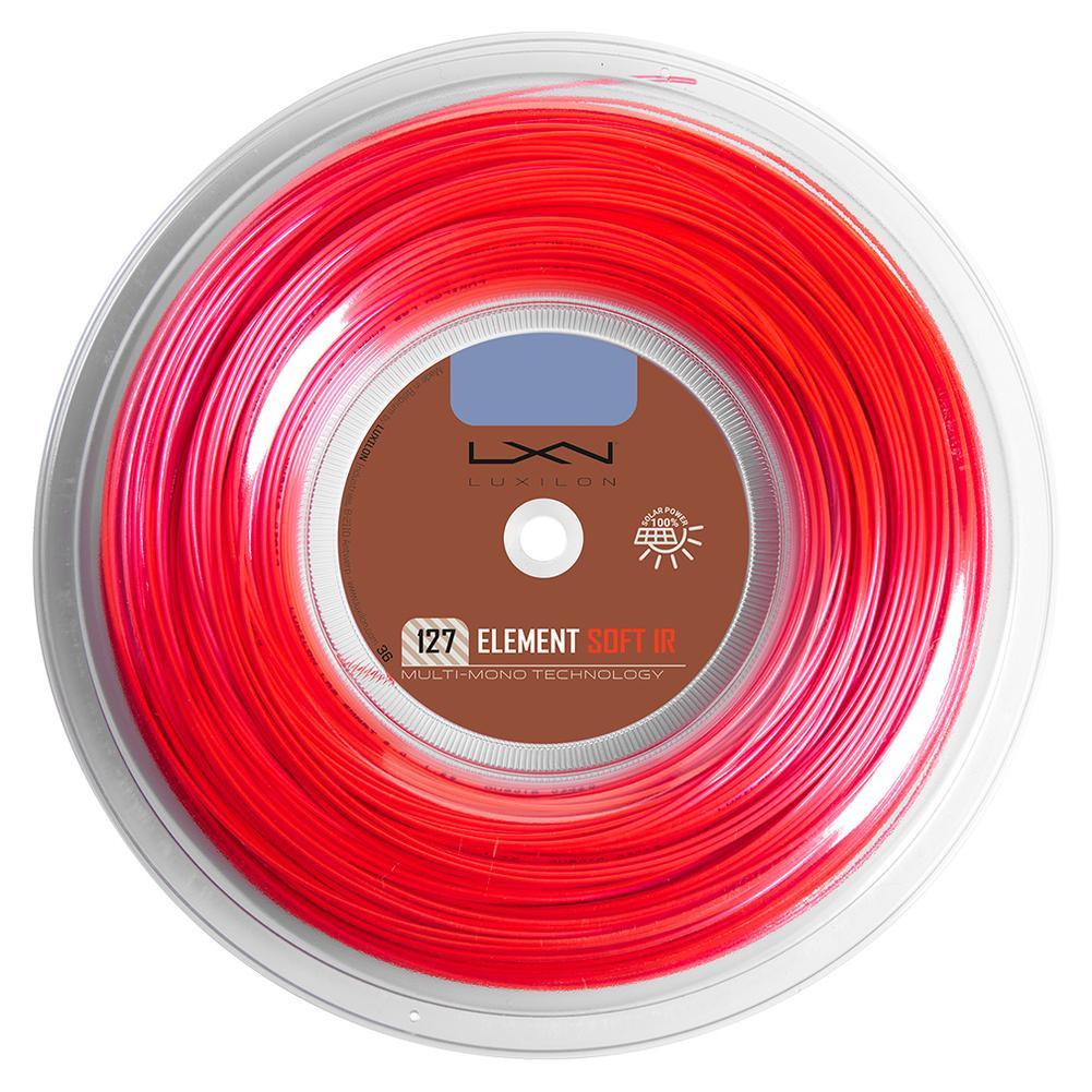 Element Soft IR 127 Tennis String Reel - Premium Synthetic Gut for Power & Comfort | Perfect for Recreational & Competitive Players | Great for Stringing Machines & DIY Tennis Racket Maintenance