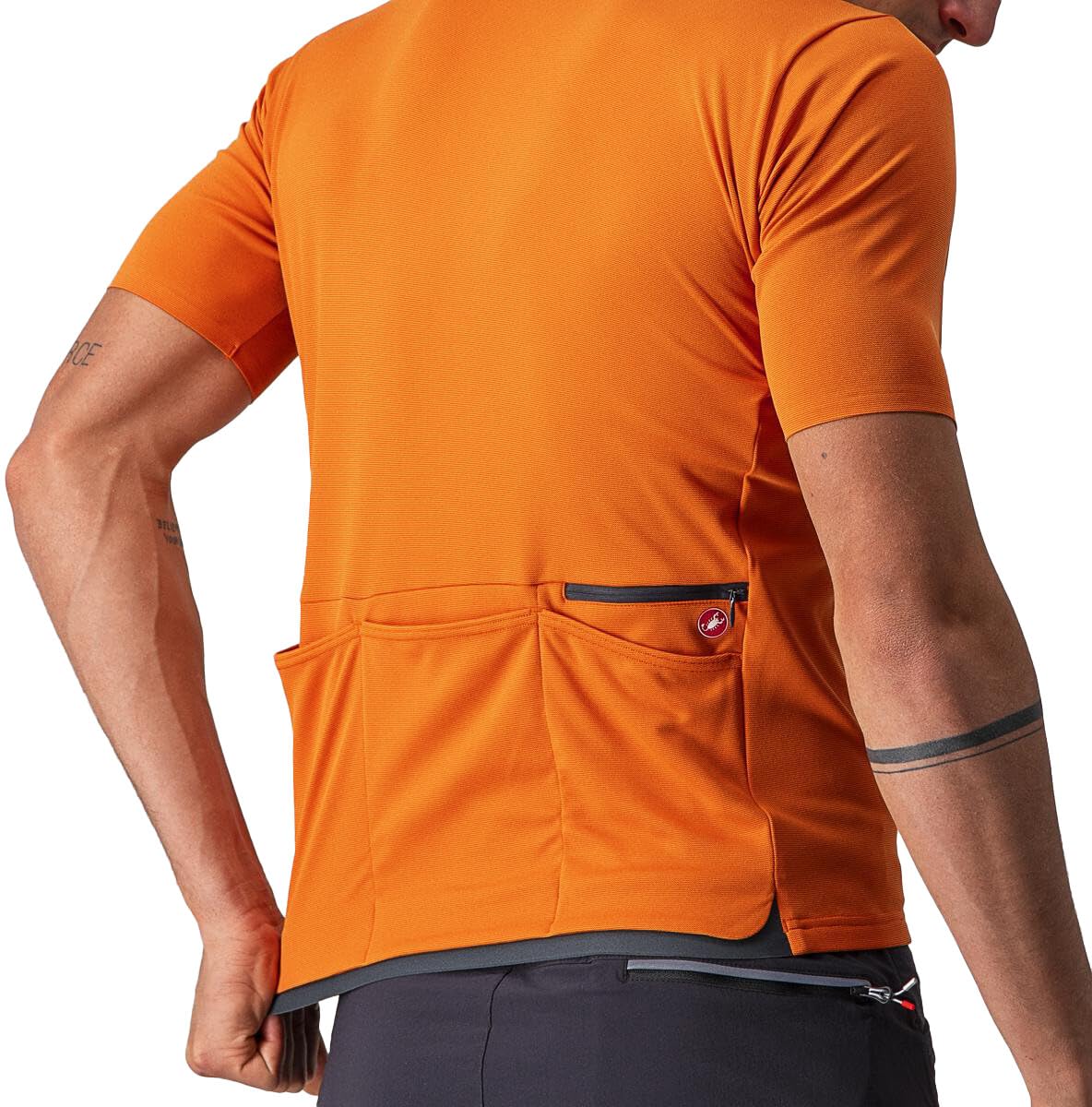 Castelli Men's Performance T-Shirt - Breathable & Moisture-Wicking Activewear for Cycling, Running & Gym Workouts