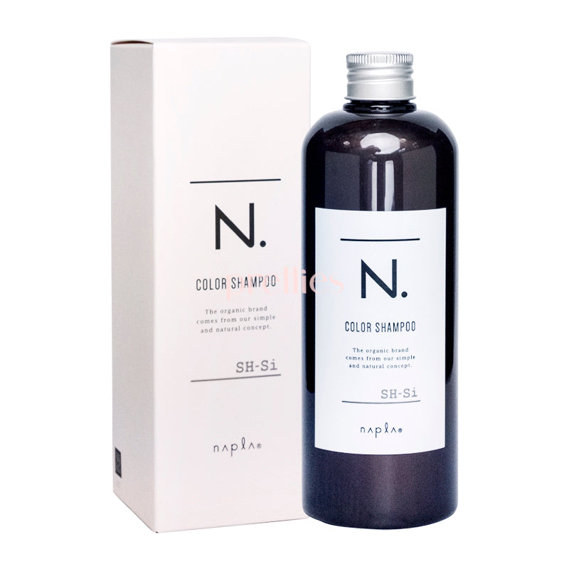 Napla N. Color Shampoo - Cool Tone Silver for Blonde & Gray Hair - 320ml Purple Shampoo to Neutralize Brassy Tones - Perfect for Color-Treated & Bleached Hair at Home or Salon