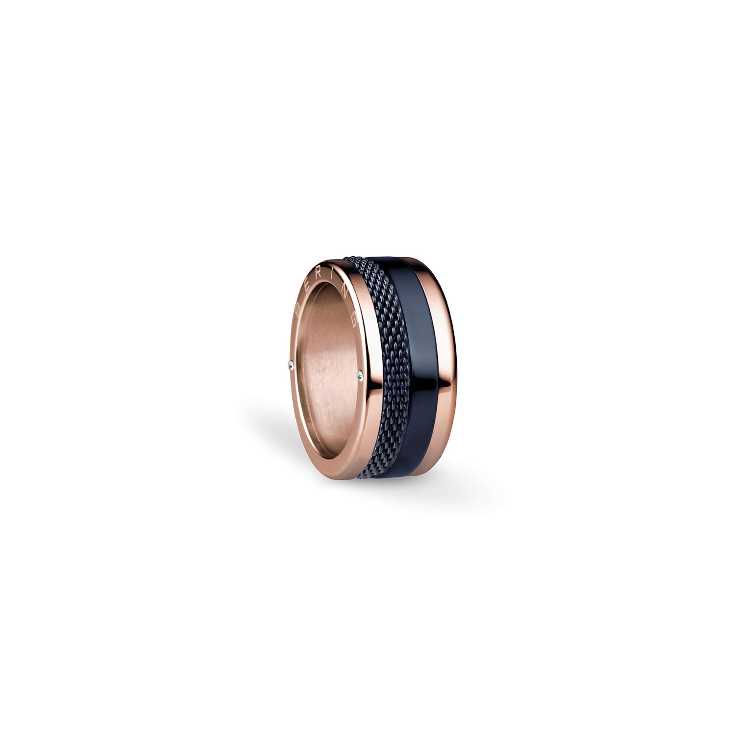 BERING Women's Rose Gold Ring Set - Elegant Symphony-Set7 Jewelry for Anniversary, Wedding & Special Occasions