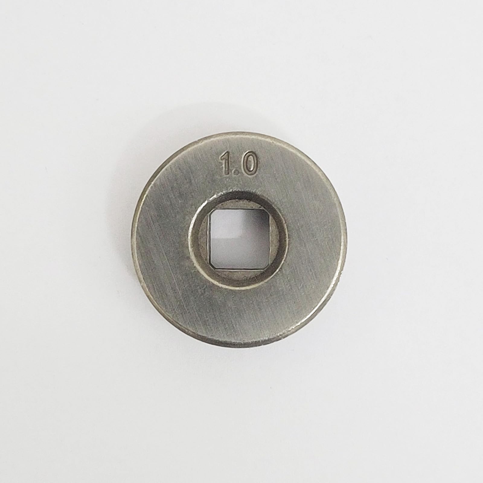 2Pcs 0.8/1.0mm Knurled Groove Wire Feed Drive Rollers - 25mm (1 inch) Diameter Replacement Parts for SSJ16 Wire Feeder - Compatible with MAG MIG Welders - Perfect for Welding Equipment Maintenance & Repair