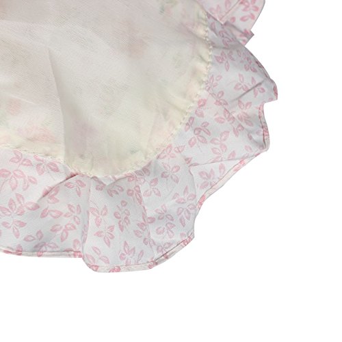 Kids Flower Pocket Apron - Lace Style Waitress Dress Bib for Home Cooking, Kitchen, Dining & Bar - Perfect for Role Play, Pretend Play & Restaurant Themed Parties