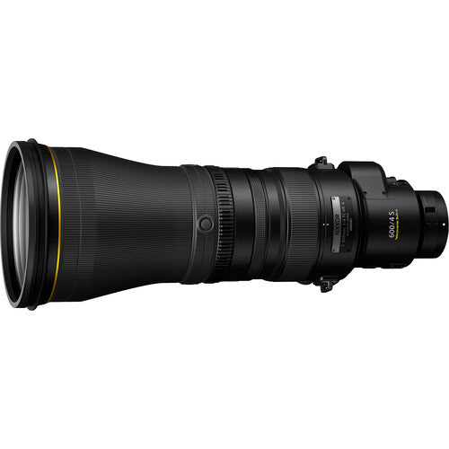 Nikon NIKKOR Z 600mm f/4 TC VR S Telephoto Lens for Wildlife & Sports Photography - Professional Super-Telephoto Prime Lens with Vibration Reduction & Built-in Teleconverter for Nikon Z Mirrorless Cameras - Perfect for Bird Watching, Safari, and Outdoor Adventure Photography