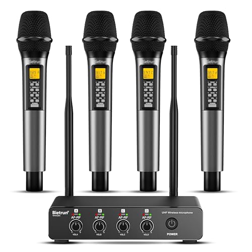 4-channel wireless microphone with Echo