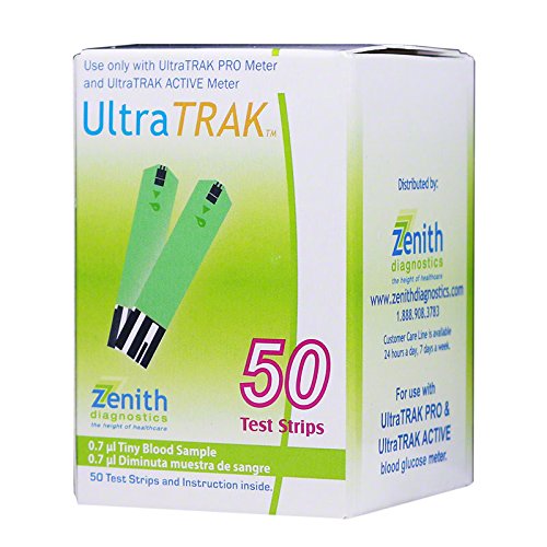 Accu-Chek Blood Glucose Test Strips - 50 Count | Fast & Accurate Diabetes Monitoring | Perfect for Home Use & Travel