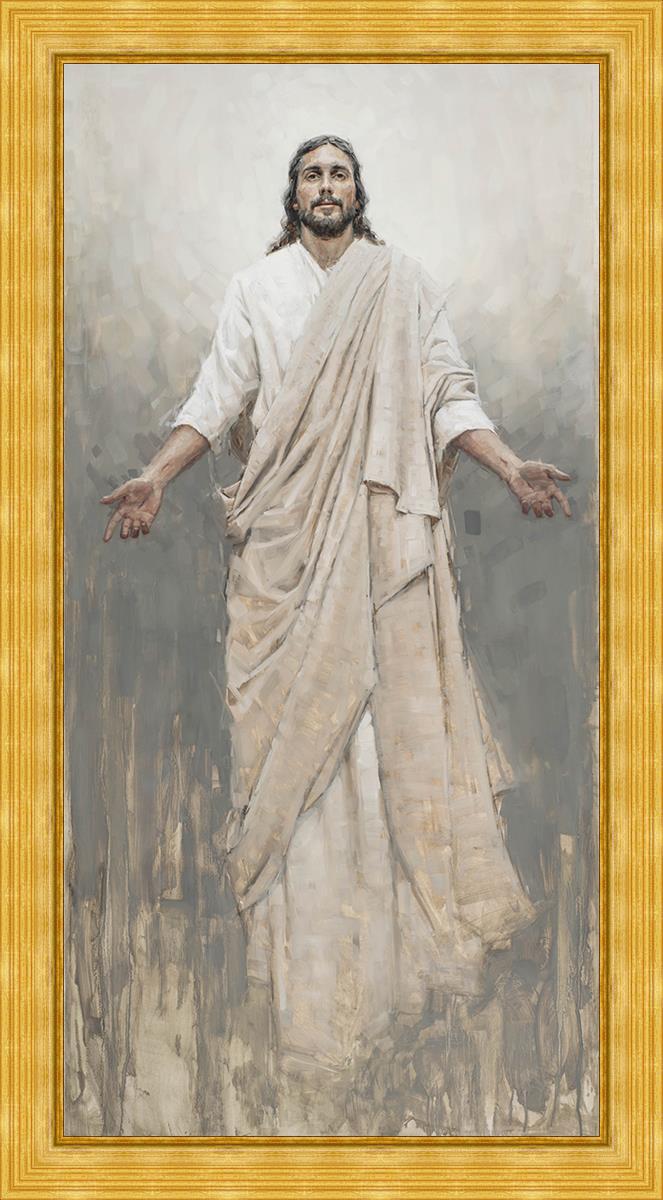 He is Risen Large Wall Art - Christian Home Decor, Easter Religious Wall Hanging for Living Room, Bedroom & Church Decorations