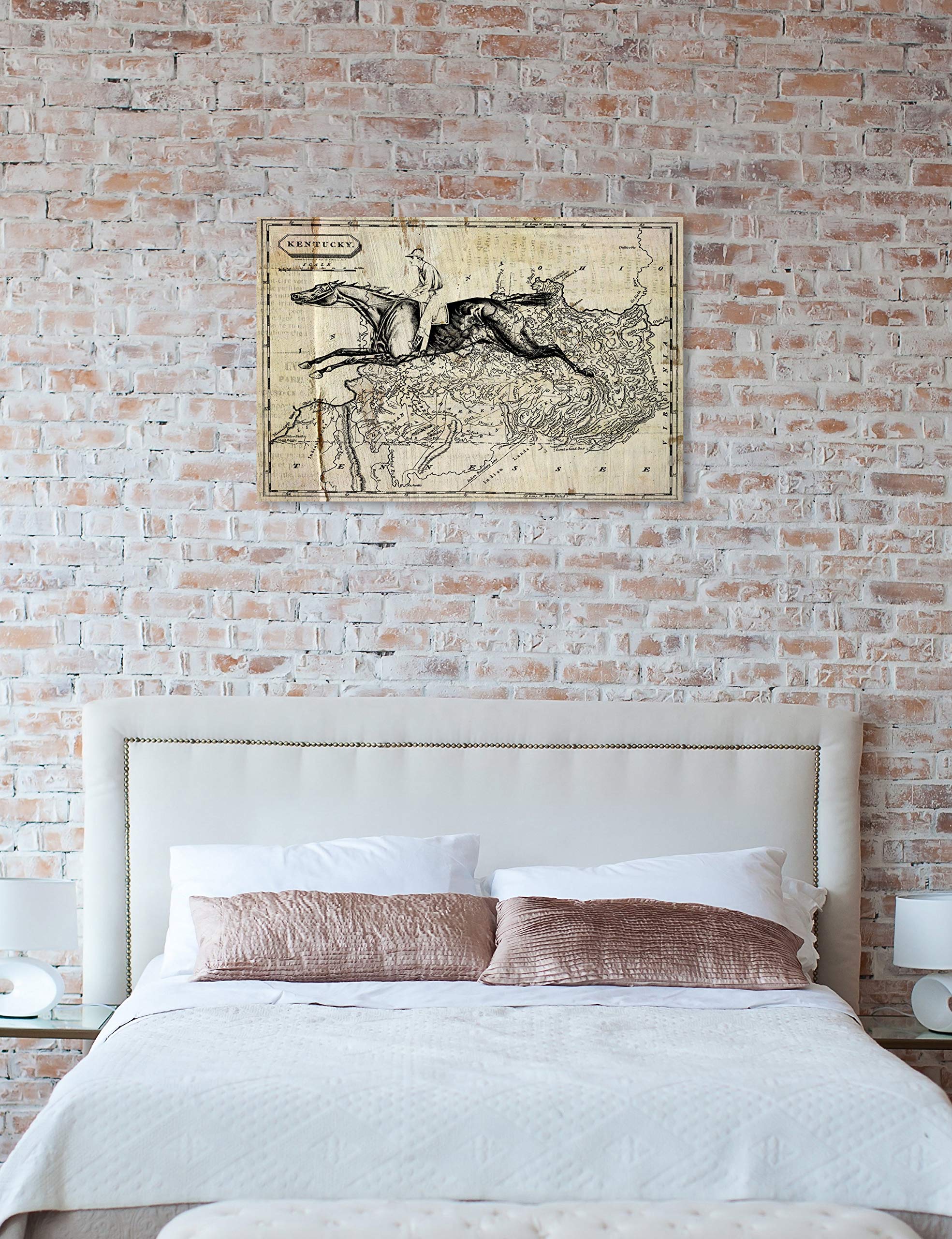 Kentucky's Horse Wall Art Canvas Print by Oliver Gal – 45