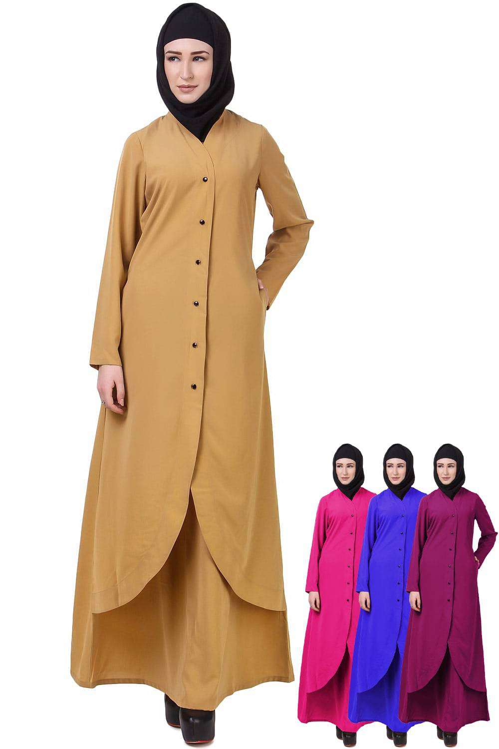 Kehara Abaya - Elegant Muslim Women's Prayer Dress - Perfect for Prayer, Mosque, and Special Occasions