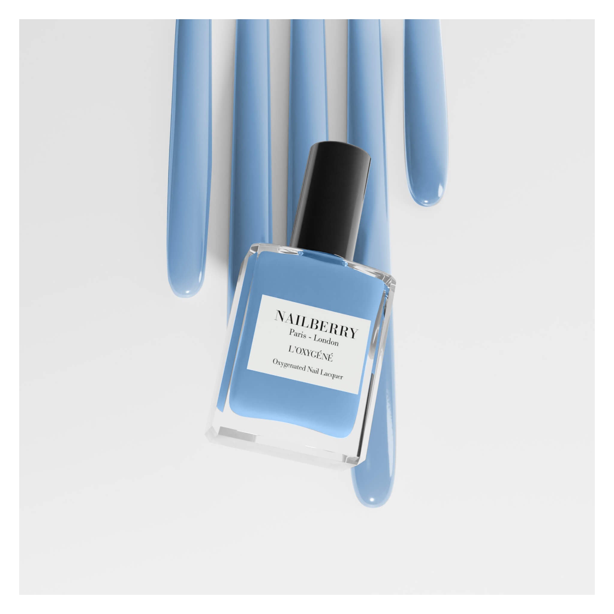 Oxygenated Nail Polish - Mistral Breeze | Breathable & Long-Lasting Nail Lacquer for Healthy Nails | Perfect for Manicures, Pedicures & Everyday Wear