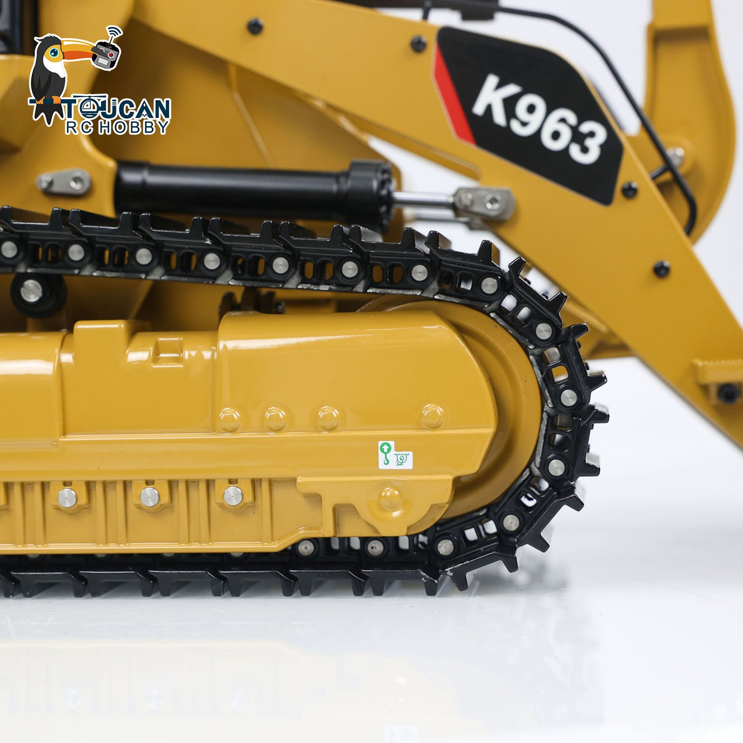 Kabolite 1/16 Scale Hydraulic RC Loader K963 - 2.4GHz Remote Control Construction Vehicle with Battery & LED Lights | Fast Free Shipping | Perfect for Construction Simulation, Kids Play & RC Hobbyists