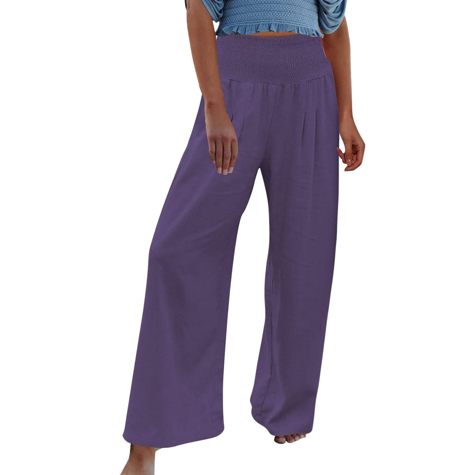 Holzkary Wide Leg Women's Athletic Pants - Loose Casual Yoga Pants with Flare Design for Workout & Lounge | Perfect for Yoga, Running, Gym and Everyday Comfort Wear