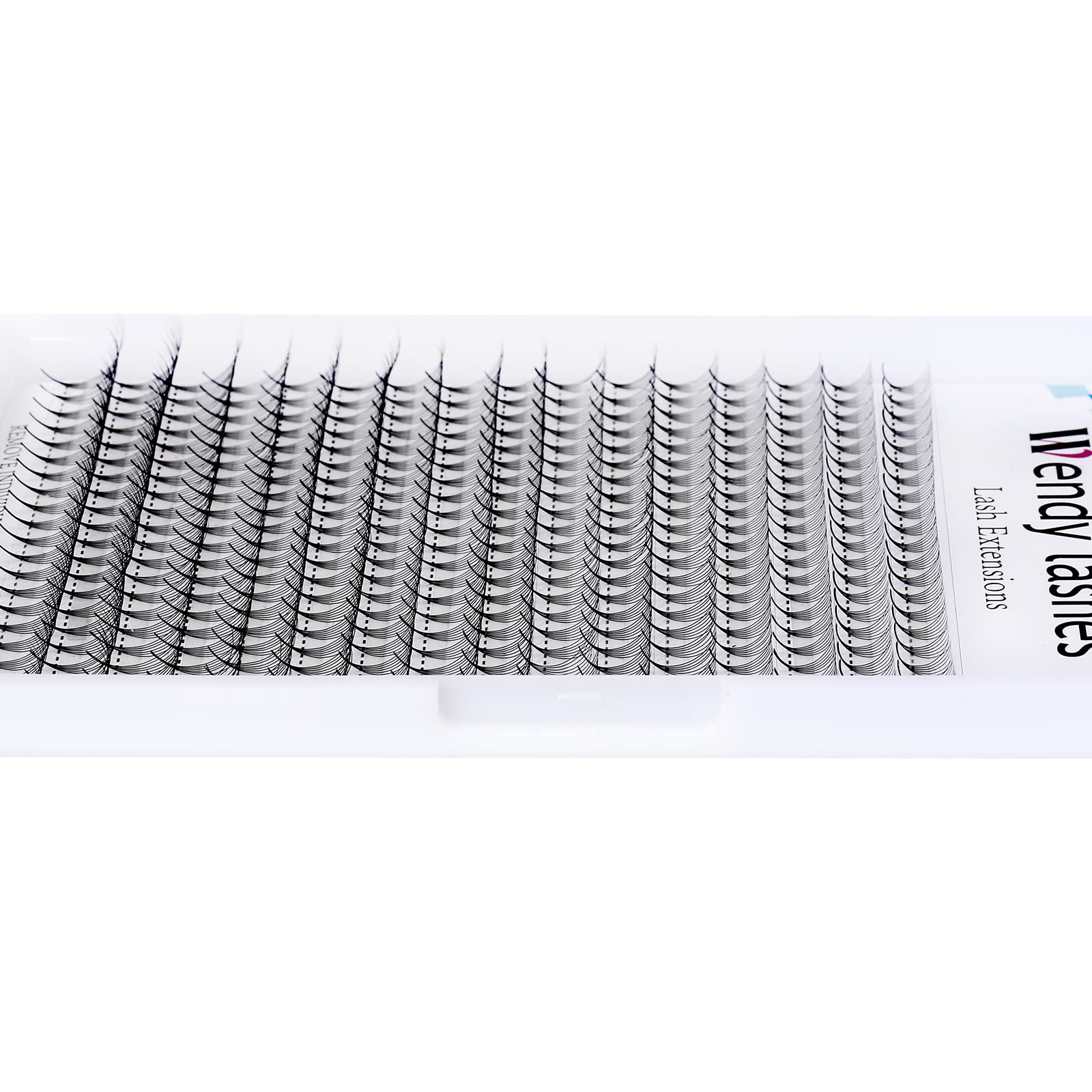 Premade Volume Lash Extensions 320 PCS - 5D/6D/8D/10D Mixed Tray, 0.07mm D Curl, Short Stem Eyelash Extensions for Natural & Dramatic Look (6D-0.07-D, 13-20mm) - Perfect for Salon Professionals & DIY Lash Enthusiasts