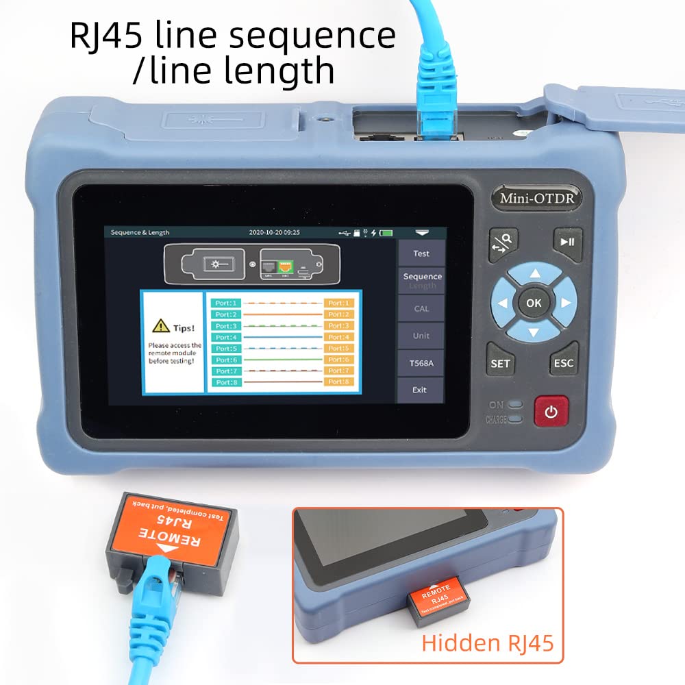 Professional OTDR Optical Fiber Tester 1310/1550nm - 4.3