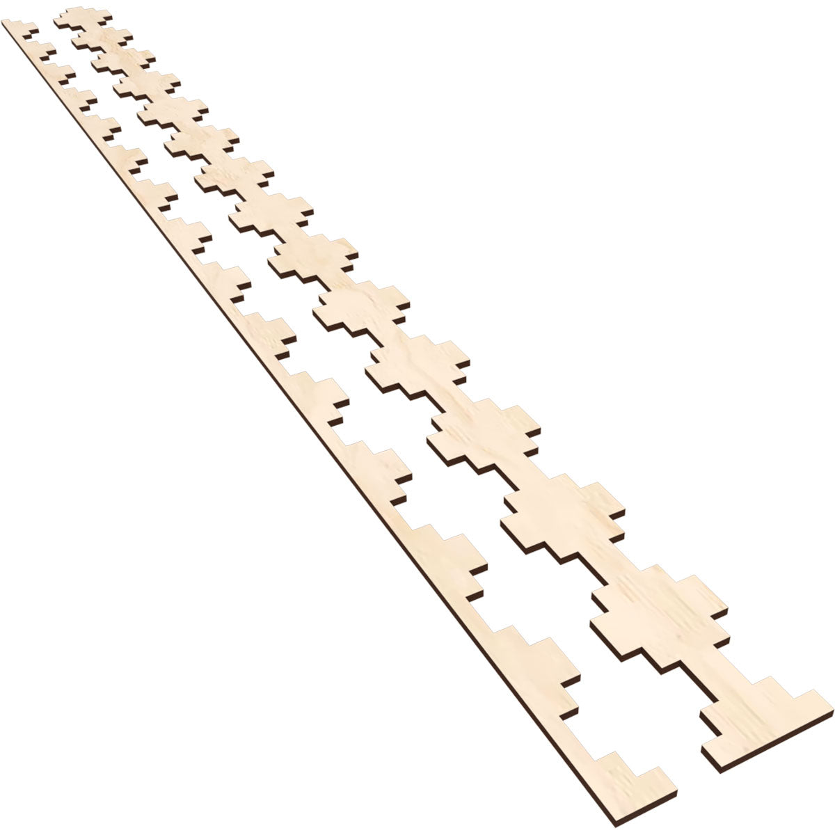 Adjustable Wood Slat Wall Kit - Modern Acoustic Panel for Home & Office Decor | DIY Room Divider & Soundproofing Solution