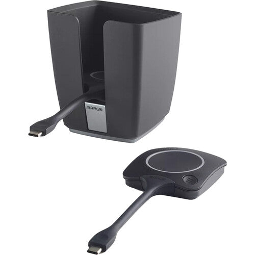 Barco 3rd Gen ClickShare Tray with 2 Buttons Kit - Wireless Presentation System for Conference Rooms & Business Meetings