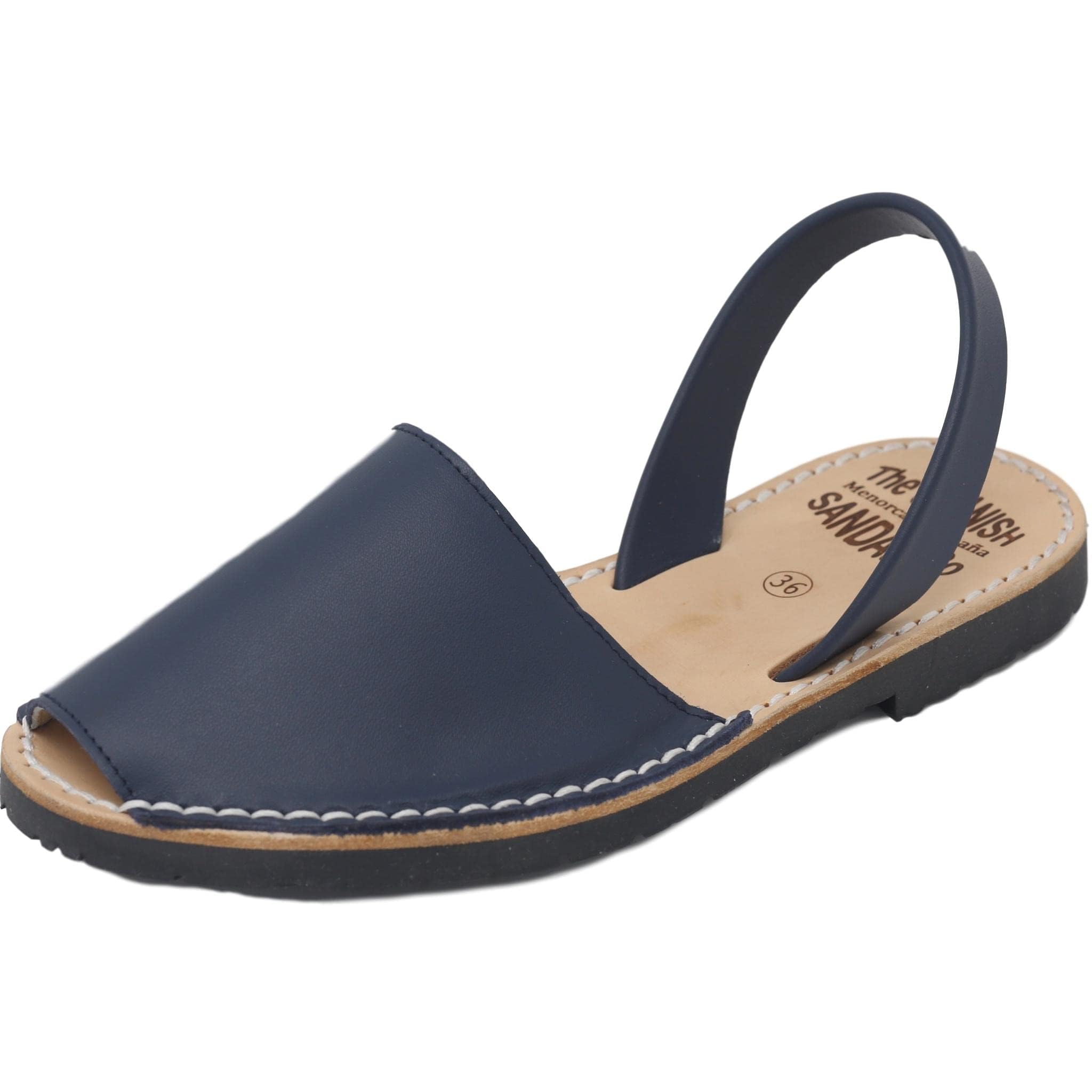 Women's Classic Flat Sandals - Soft Leather Peep Toe Dressy & Casual Slip-On Shoes | Perfect for Summer Outfits, Beach Vacations & Everyday Wear