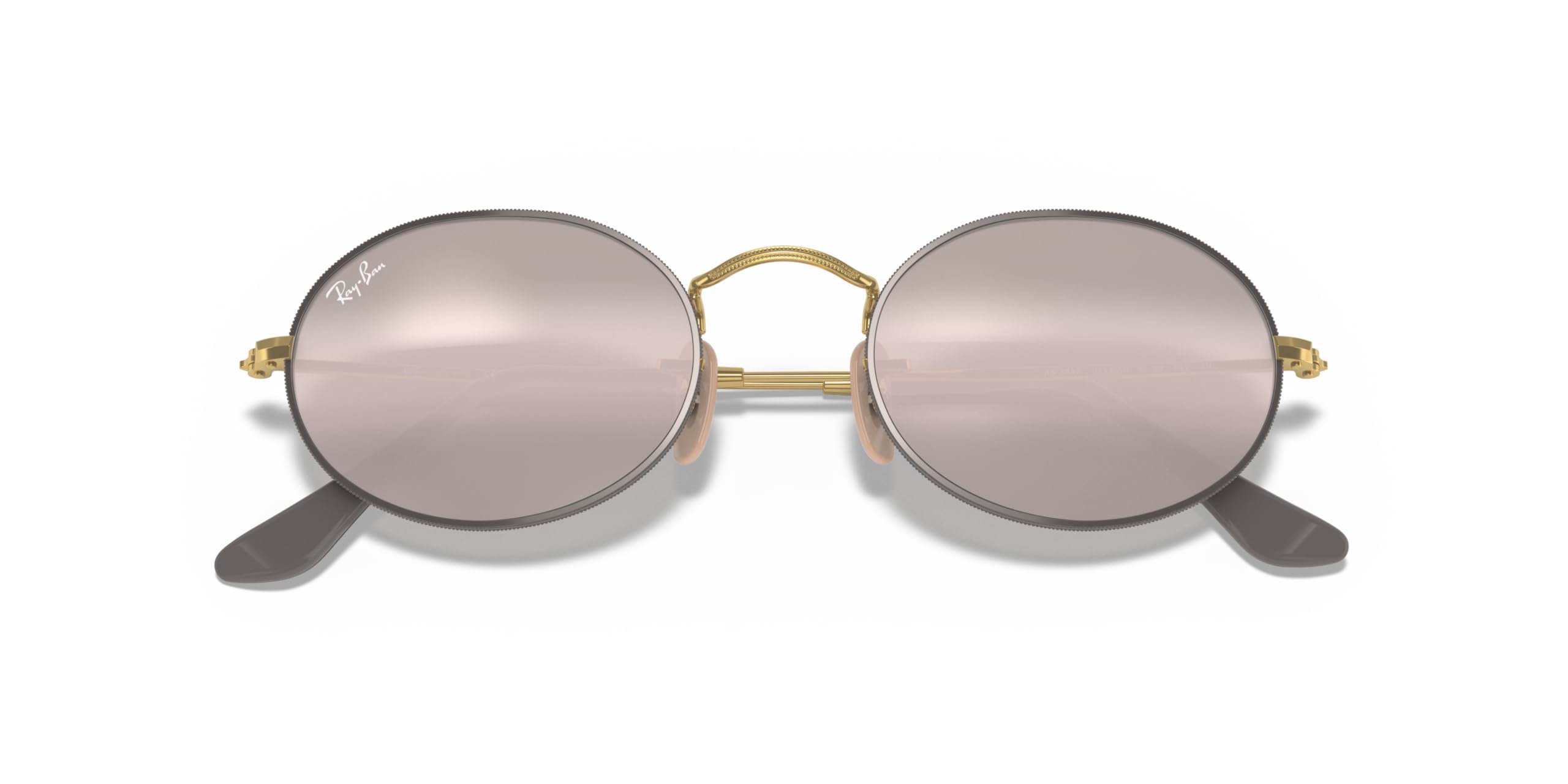 Ray-Ban RB3547 Oval Sunglasses for Men & Women - Classic Polarized UV Protection Aviator Shades - Perfect for Driving, Beach & Outdoor Activities