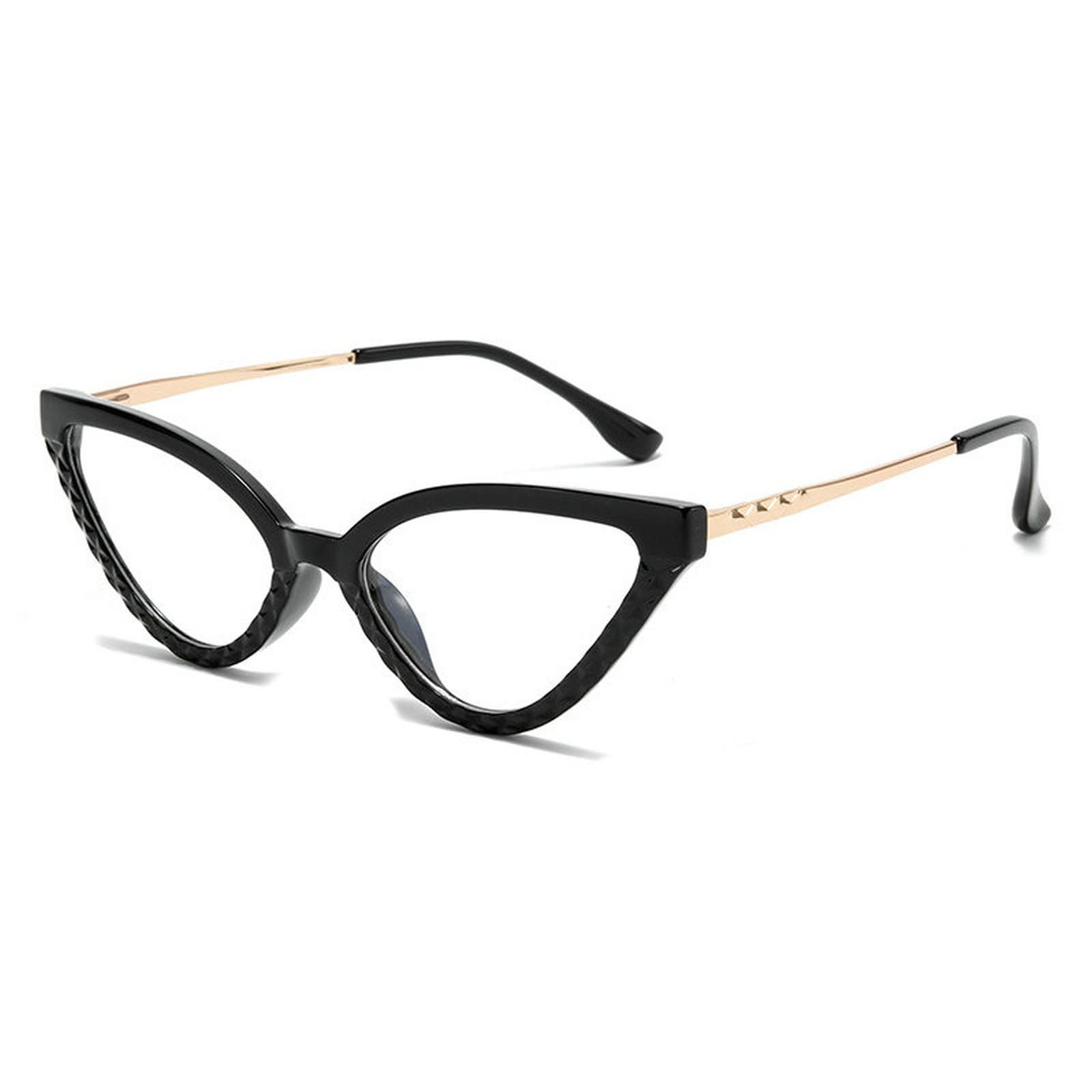 **Retro Small Reading Glasses for Women - Blue Light Blocking Computer Glasses with Spring Hinge - Cute Style for Reading, Working & Screen Time**