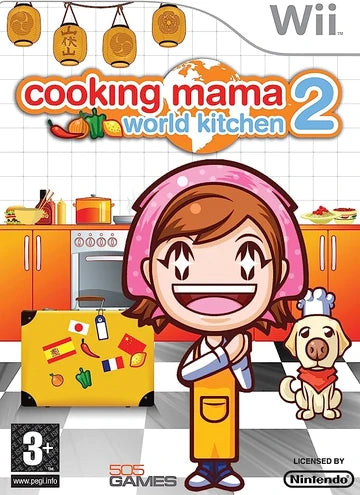 Cooking Mama: World Kitchen - Nintendo Wii Game (PAL Version) - Fun Family Cooking Simulation for Parties & Game Nights