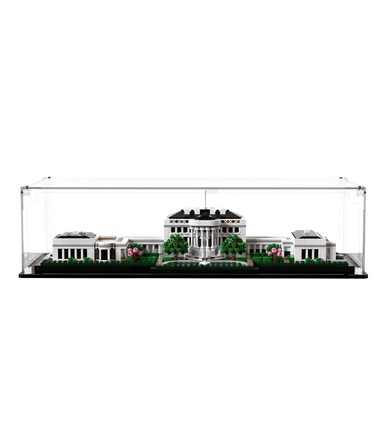 Official LEGO White House 21054 Display Case - Premium Acrylic Showcase for Collectible Building Sets | Perfect for Home Decor, Office Display & Gift Giving