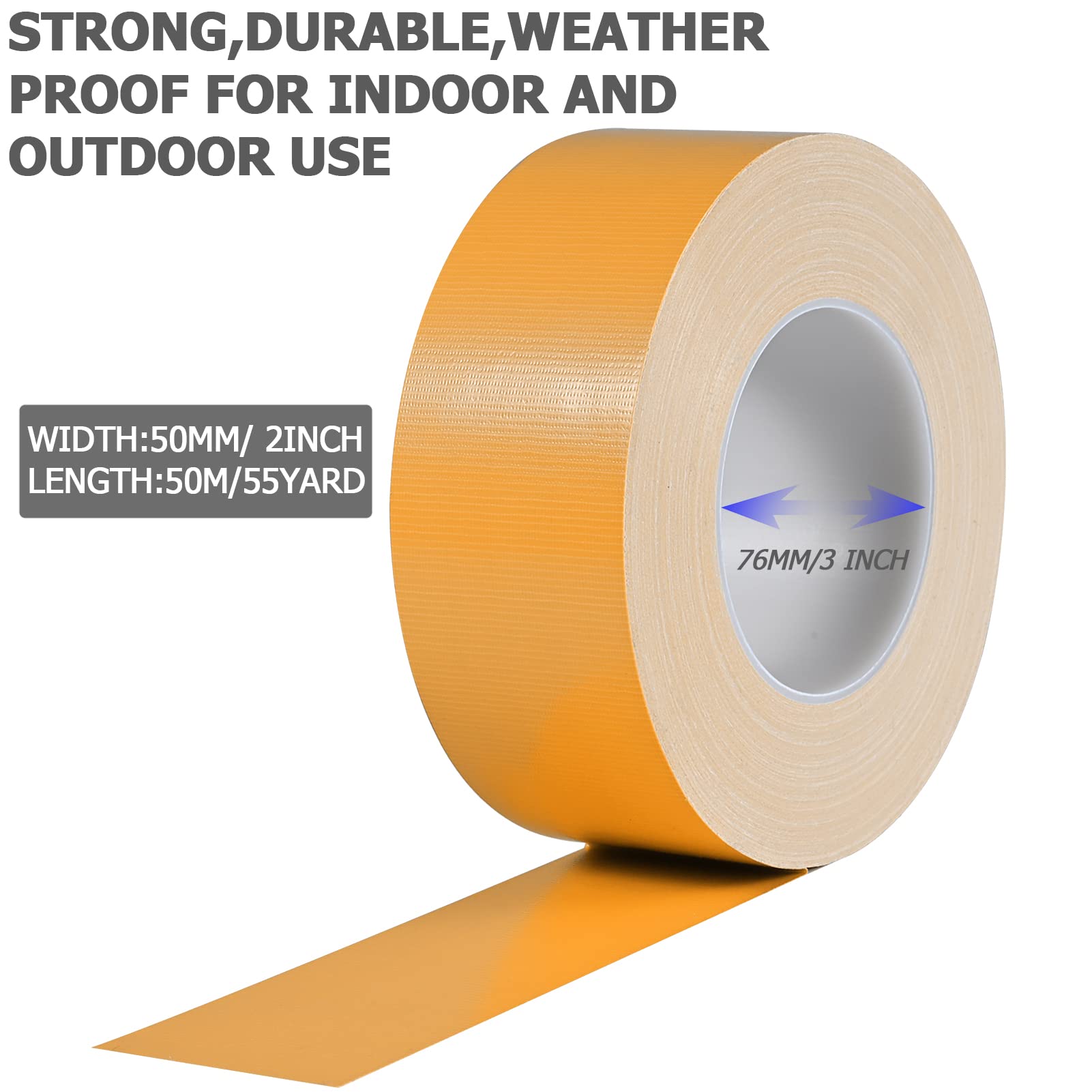 Heavy Duty Yellow Duct Tape 2