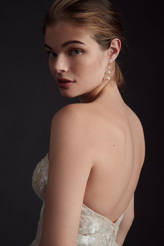 Wtoo Austin Gown - Elegant Wedding Dress with Lace Details | Perfect for Bridal Ceremonies, Formal Events & Special Occasions