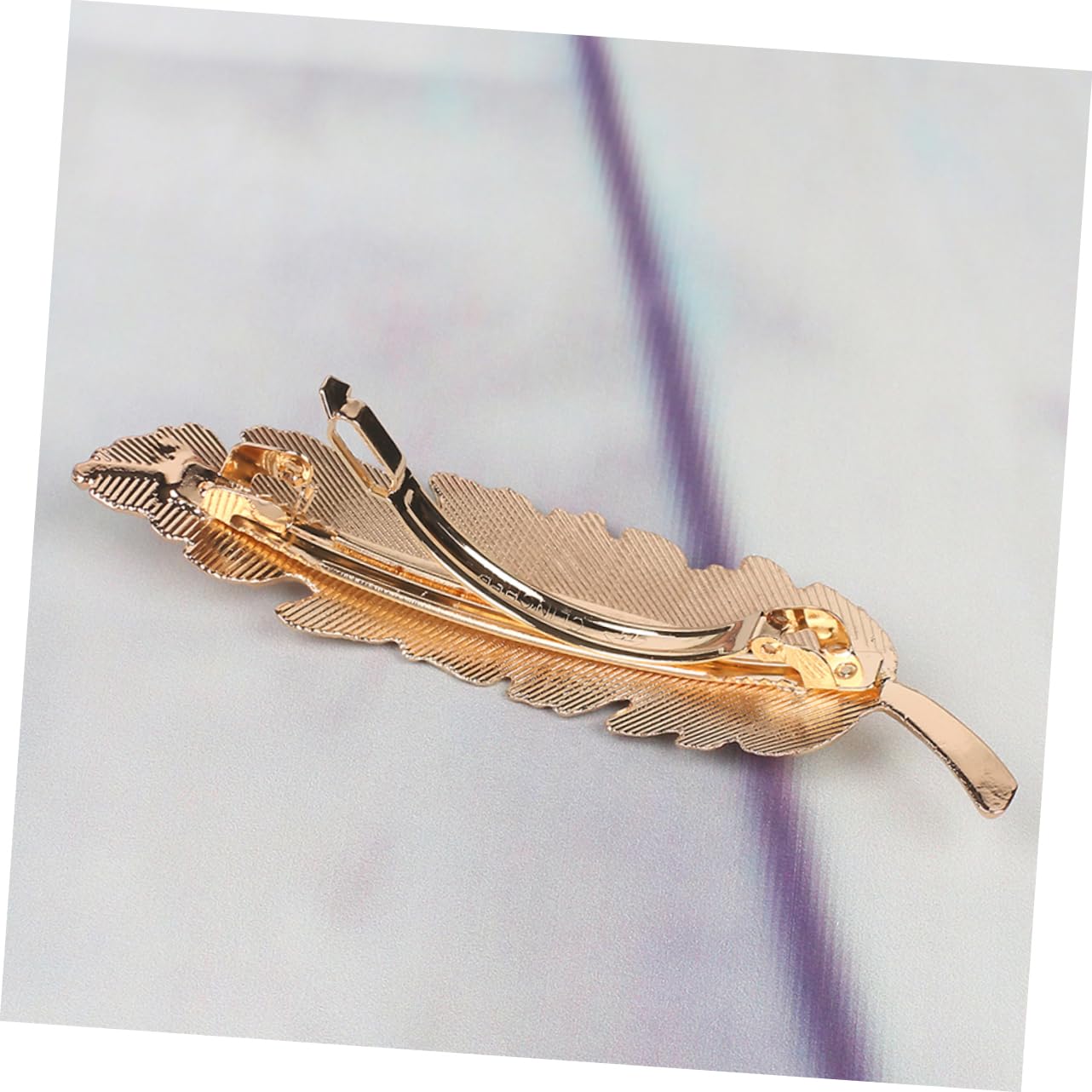 POPETPOP Handmade Gold Bridal Hairpin - Leaf Hair Clip for Women & Girls | Wedding, Prom, Party Hair Accessories