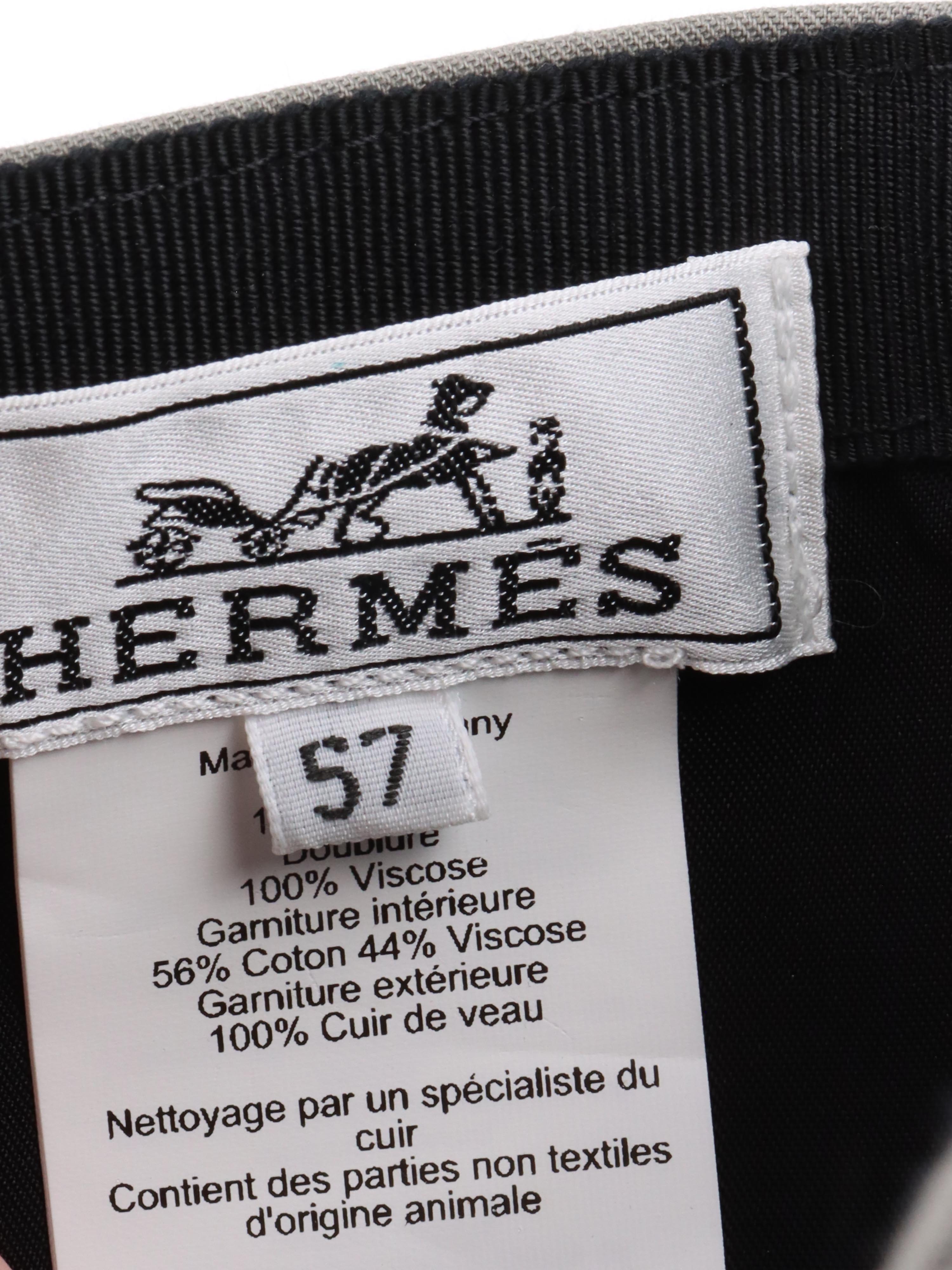 Hermes Grey Baseball Cap for Men - Stylish & Comfortable Adjustable Hat for Outdoor, Sports & Casual Wear