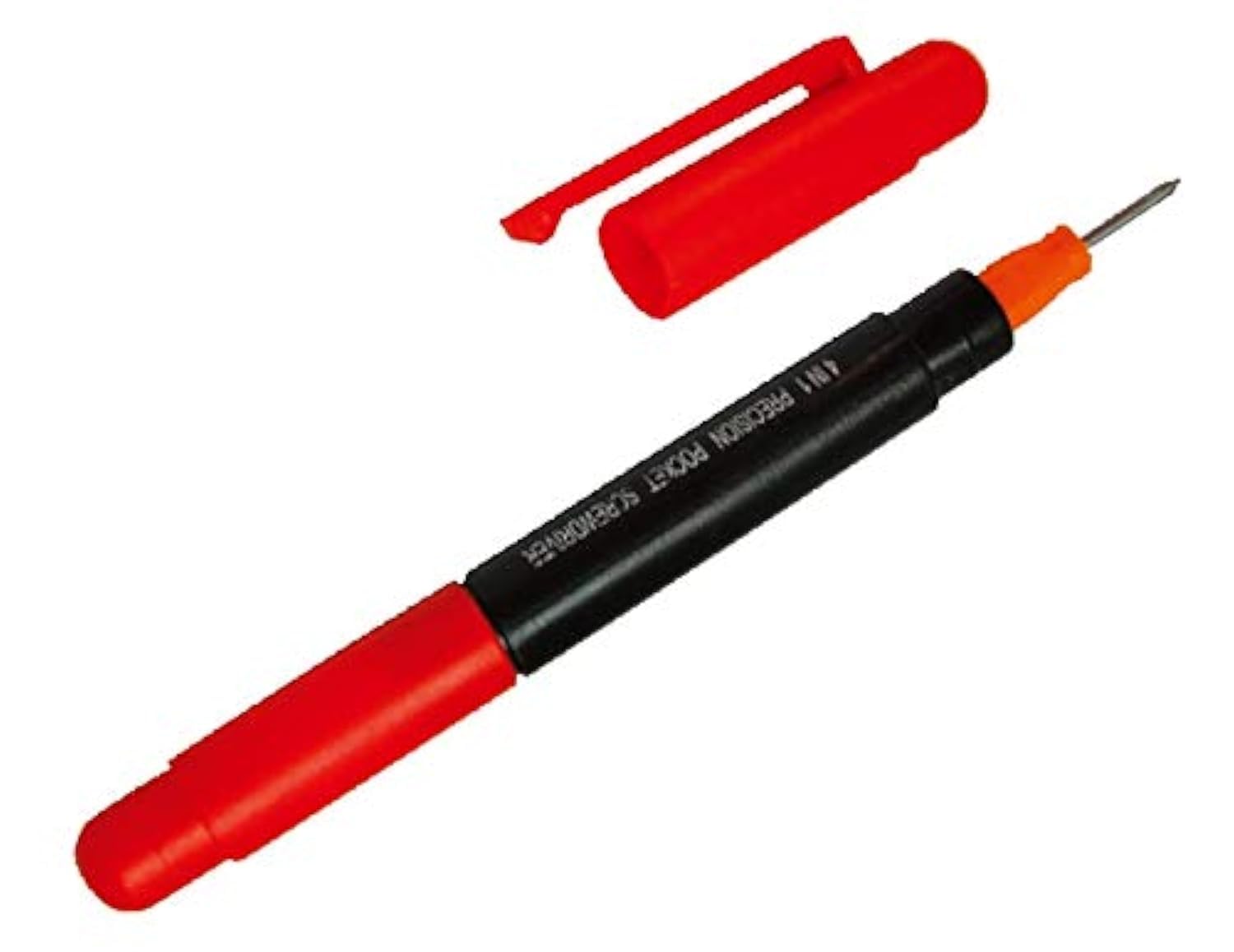 Edward Tools 4-in-1 Pocket Screwdriver Set - Mini Precision Screwdriver with Clip for Electronics Repair - Includes Phillips & Flathead Bits - Perfect for Smartphone, Laptop & Small Appliance Repairs