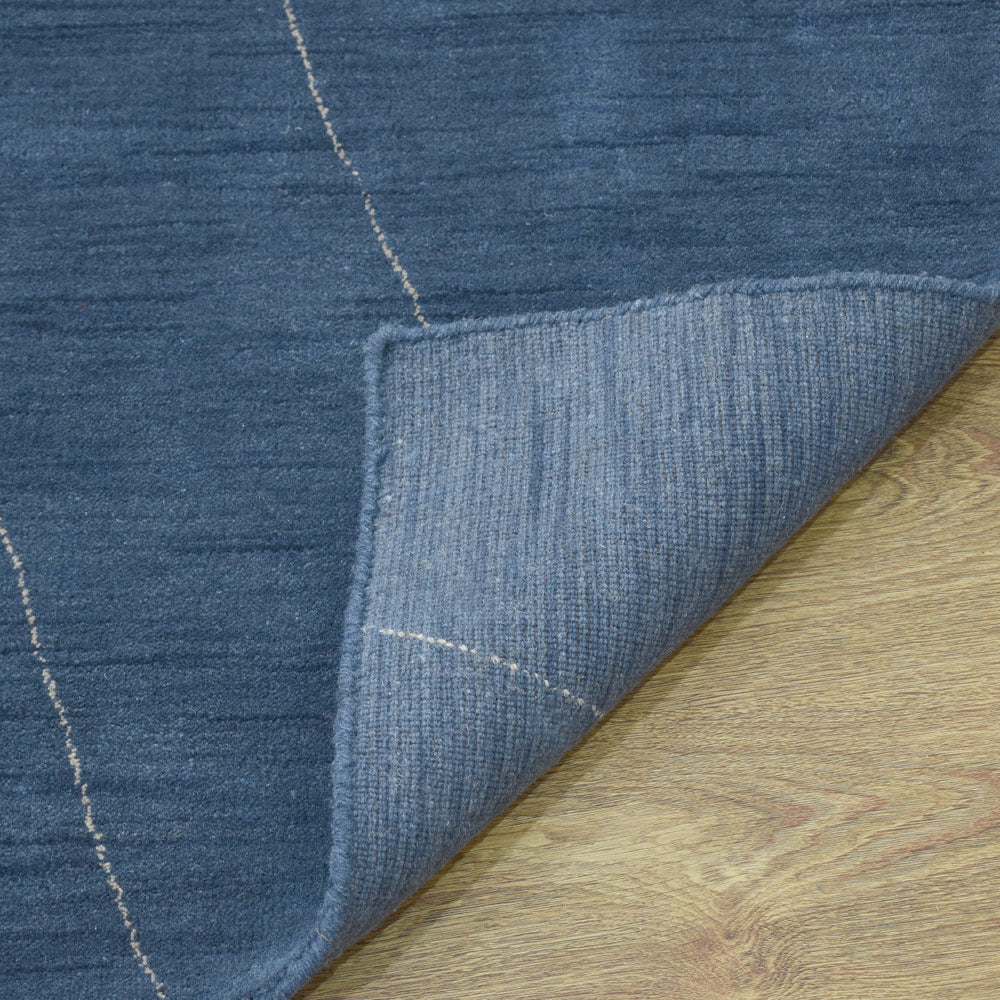 Premium Hand-Knotted Wool Rug with Intricate Inlay Design – Perfect for Living Room, Bedroom, and Home Decor