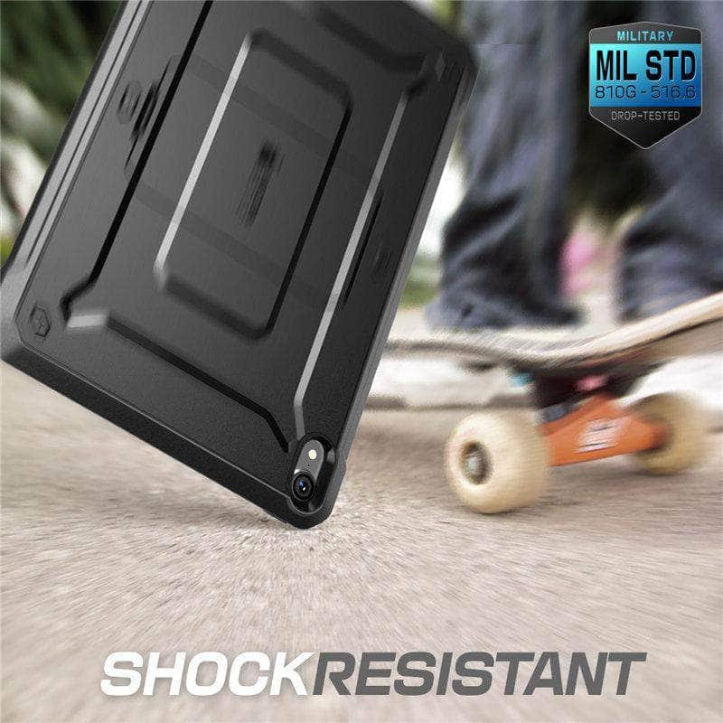SUPCASE UB Pro Rugged Hybrid Protective Case for iPad Pro 12.9 (2018) - Shockproof Dual Layer Full Body Cover for Outdoor, Work & Travel Protection