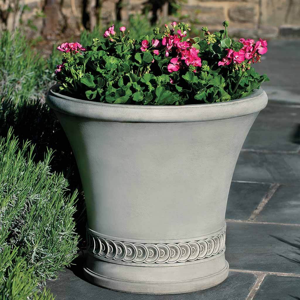 Campania International Vallier Urn - Elegant Garden Urn for Outdoor Decor, Patio, and Memorial Use