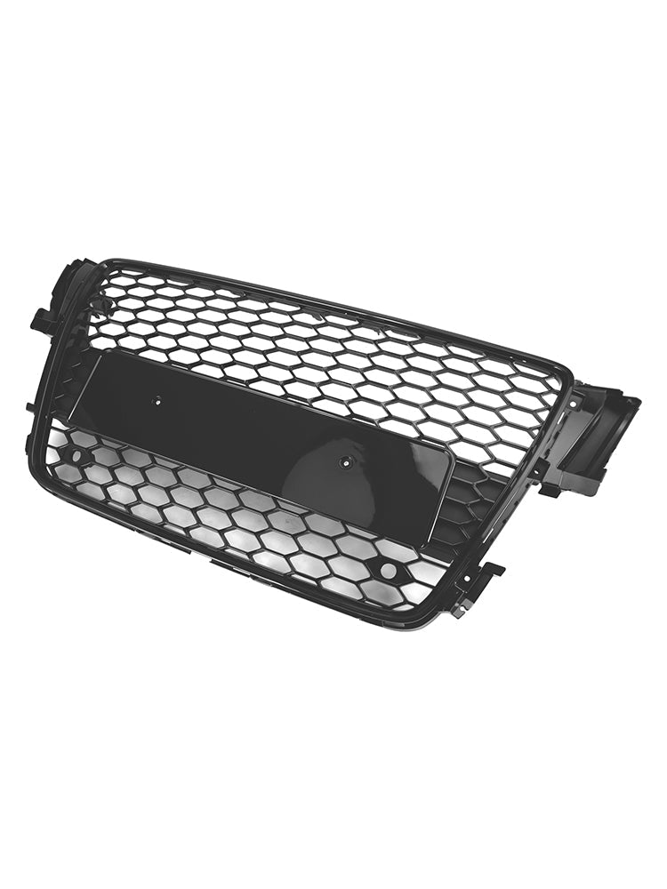08-12 Audi A5 S5 B8 RS5 Style Honeycomb Sport Mesh Grille - High-Quality Replacement Front Bumper Grill for Enhanced Airflow & Aggressive Look - Perfect for Car Enthusiasts & Performance Upgrades
