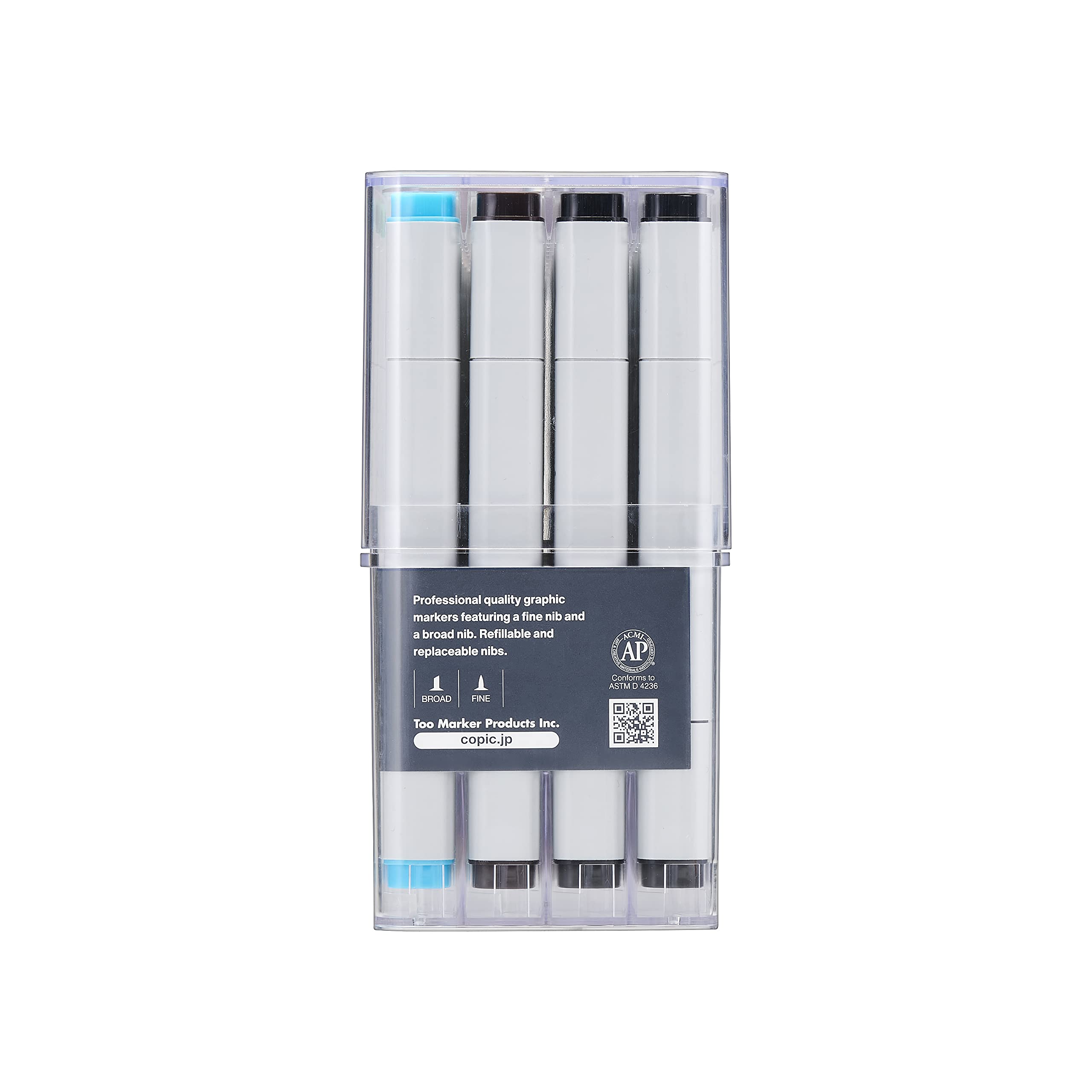 Copic Classic Marker Set - 72 Premium Alcohol-Based Art Markers for Professional Artists, Illustrators & Designers | Set B | Perfect for Sketching, Manga, Comic & Fashion Design