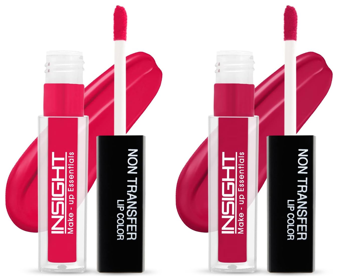 Insight Long-Lasting Non-Transfer Lipstick - 4ml (07 Satin Rose & 10 Soft Rose) - Smudge-Proof Matte Lip Color for All-Day Wear | Perfect for Work, Dates & Special Occasions