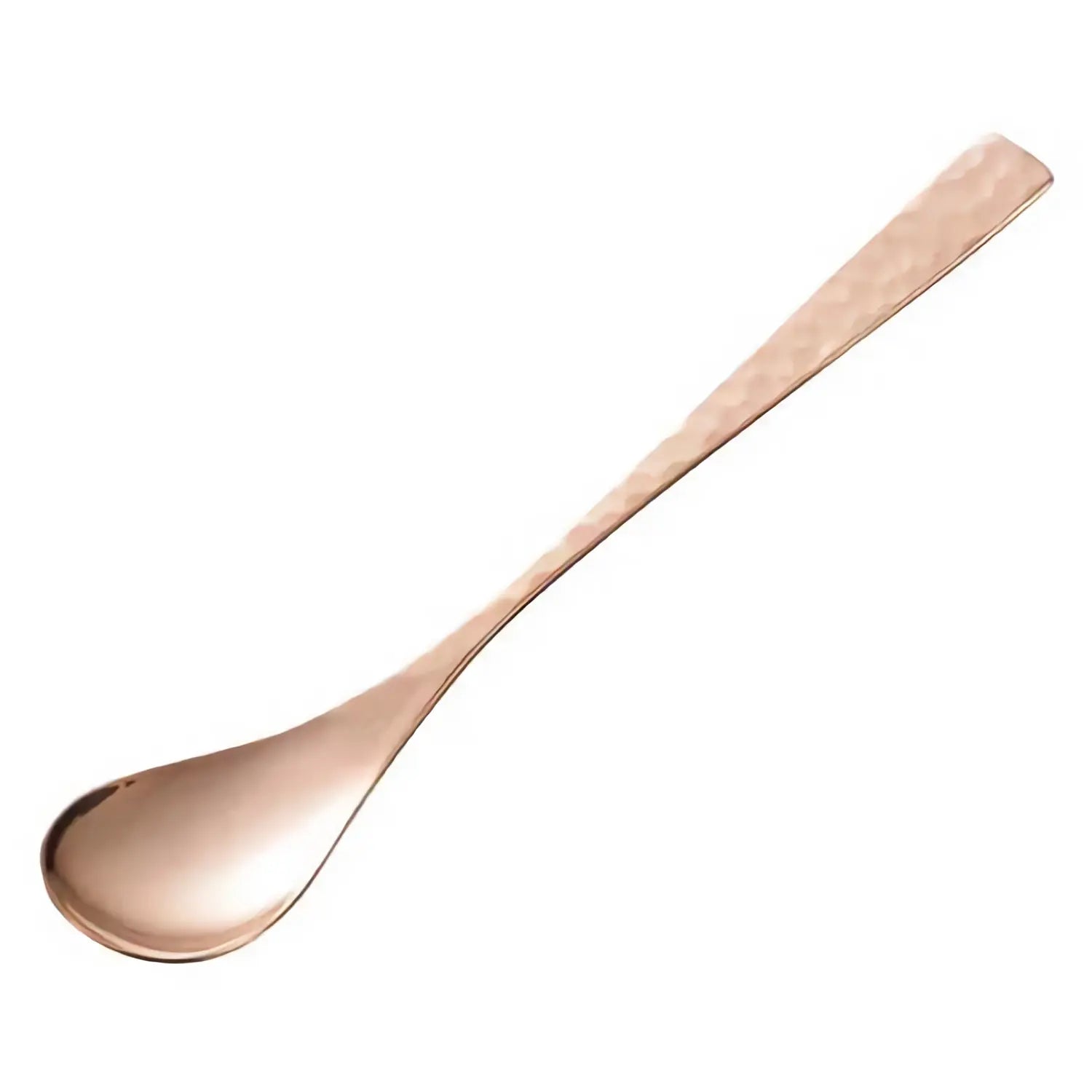 Asahi Nagomi Copper Chashaku Japanese Tea Spoon - Traditional Matcha Tea Scoop for Ceremonial Tea Making & Home Brewing