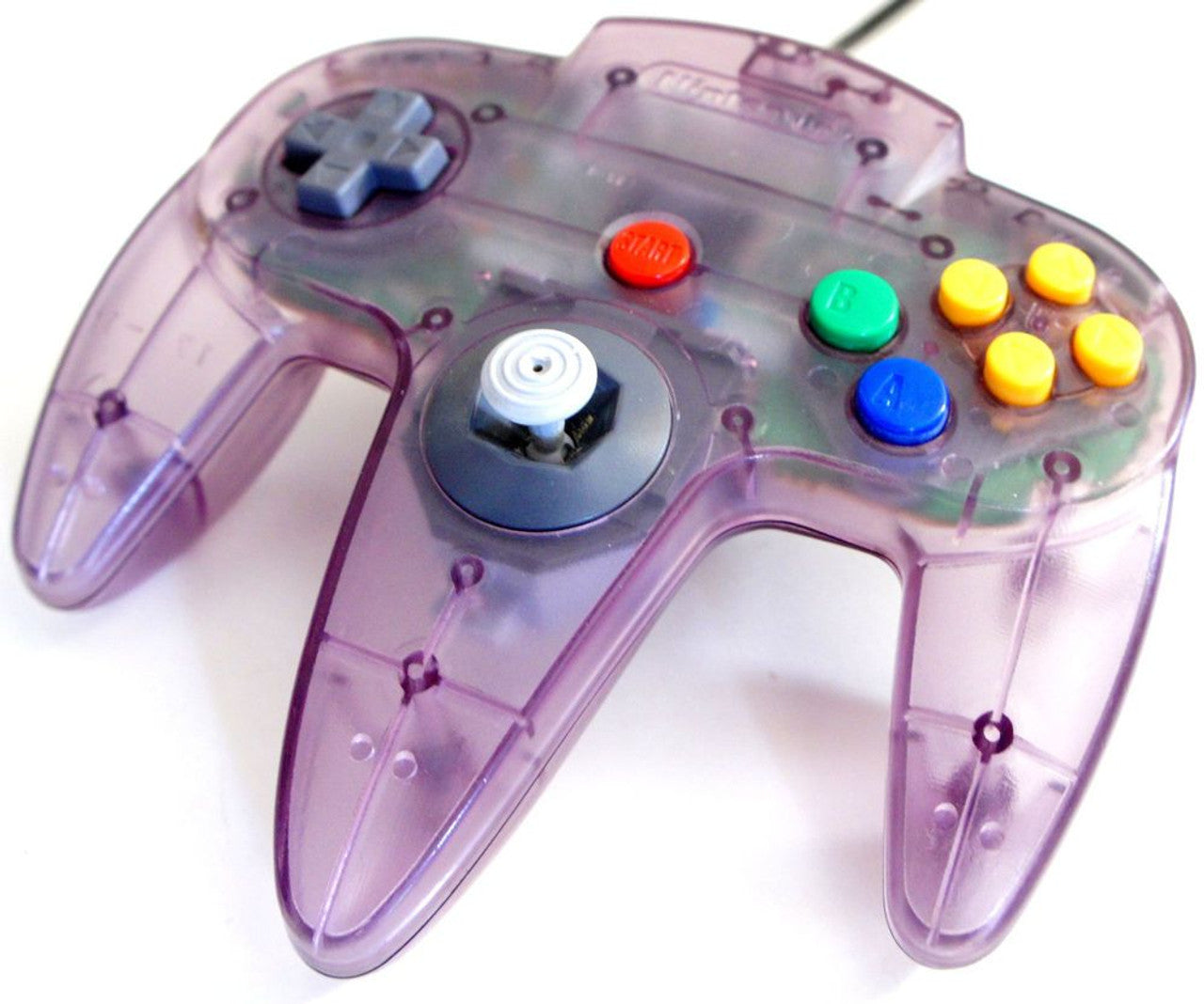 Original Nintendo 64 Controller - Atomic Purple Edition | Authentic N64 Gamepad for Retro Gaming | Perfect for Classic N64 Consoles & Switch Online Expansion Pack