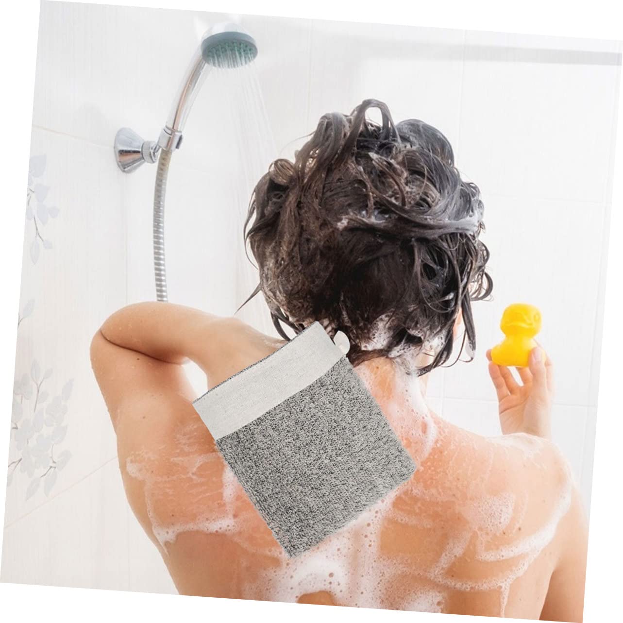 2-Pack Soap Bags with Exfoliating Loofah - Natural Flax Mesh Foaming Net for Shower & Bath - Gentle Exfoliating Mitt & Soap Saver Pouch - Perfect for Storing Soap Bars & Creating Rich Lather - Ideal for Travel, Gym & Eco-Friendly Bathroom Toiletries