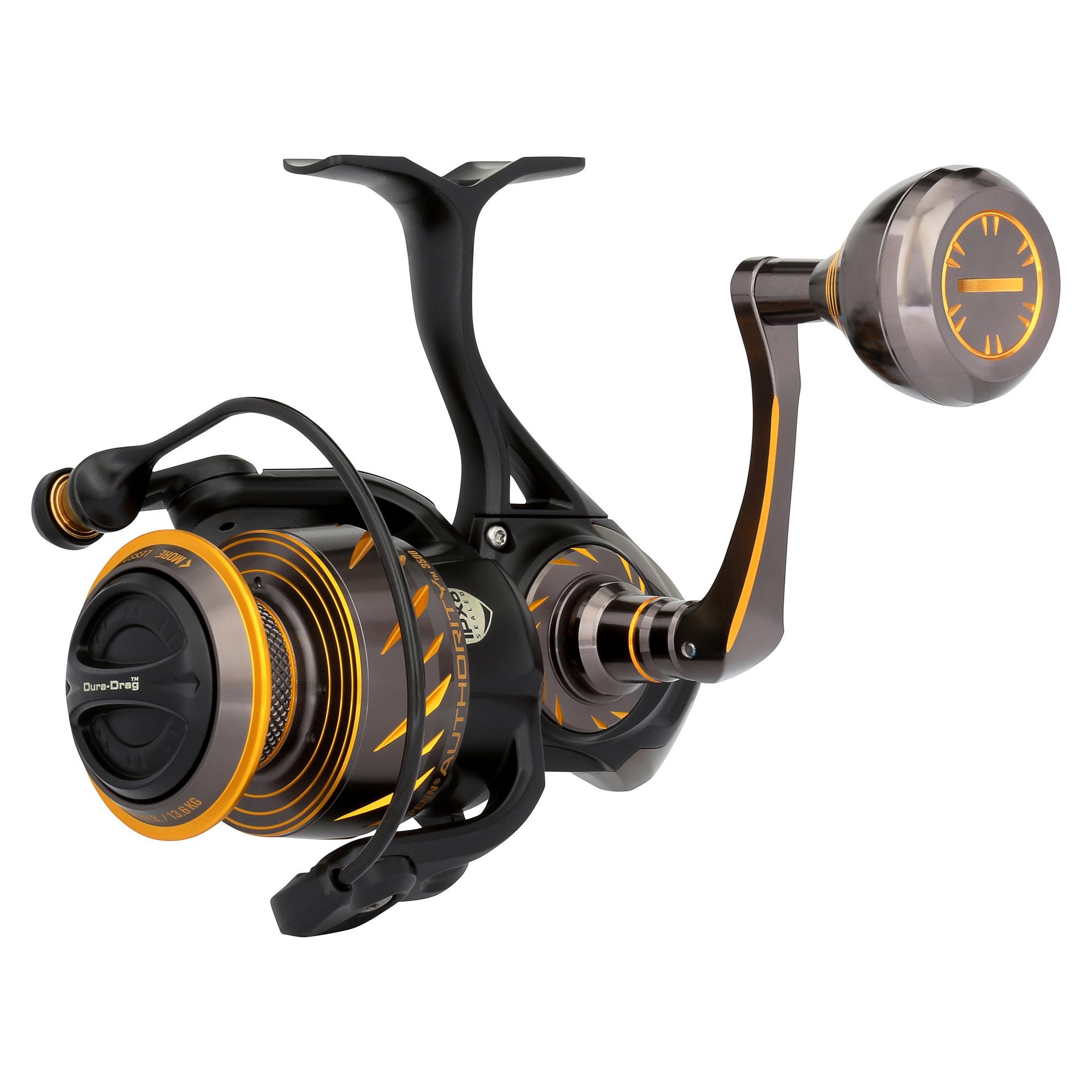 Authority® Spinning Reel - High Performance Saltwater Fishing Reel with Smooth Drag System | Perfect for Surf Fishing, Pier Fishing, and Offshore Angling