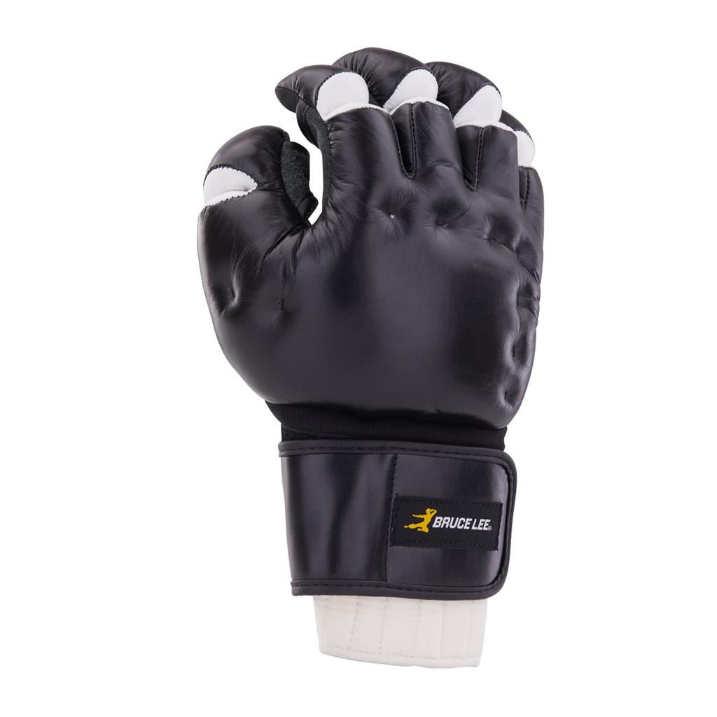Bruce Lee Jeet Kune Do (JKD) Training Gloves - Martial Arts Sparring & Fitness Workout Gear for MMA, Boxing, and Self-Defense Practice