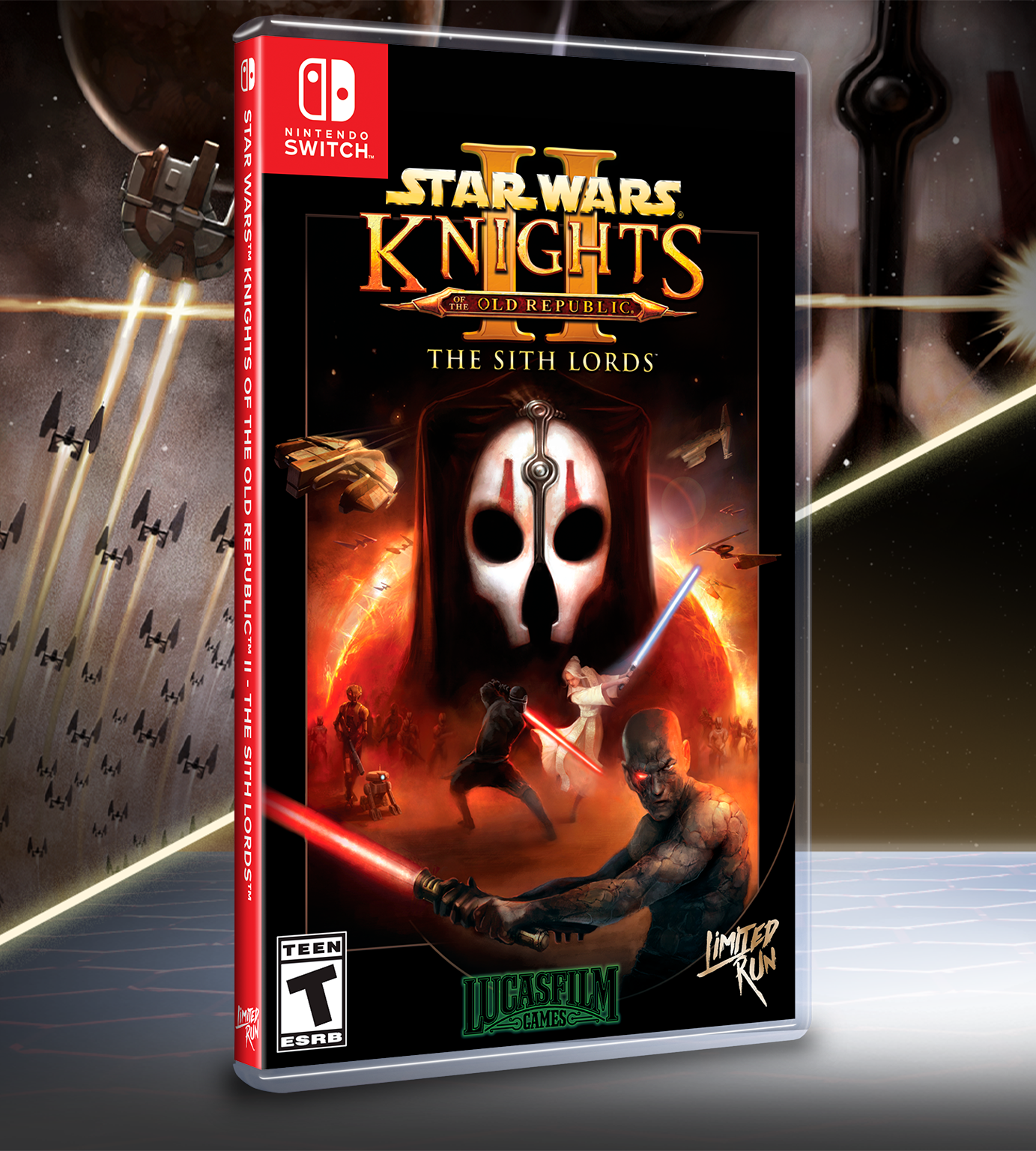 Star Wars: Knights of the Old Republic II - The Sith Lords Limited Run Nintendo Switch Game | Classic RPG Adventure | Perfect for Fans & Collectors | Great for Gaming Nights & Star Wars Enthusiasts