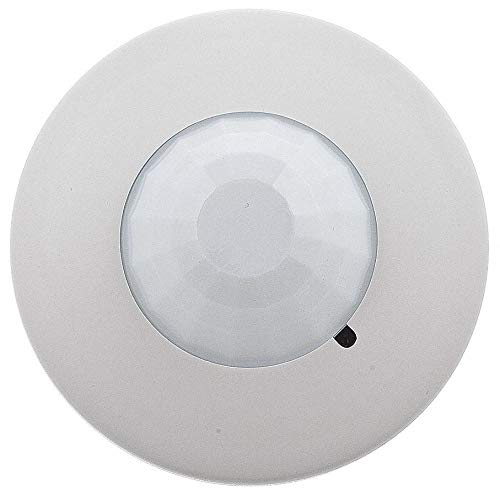 LVPR1500R Ceiling Mount Occupancy Sensor - Passive Infrared (PIR) Motion Detector for Lights, 1500 sq ft Coverage - Ideal for Offices, Warehouses & Restrooms