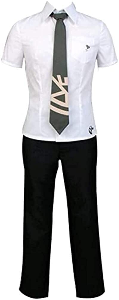 **Hajime Hinata Cosplay Costume for Girls & Boys - Unisex High School Uniform Outfit Full Set (Shirt & Pants) | Anime Cosplay, Halloween Costume, Comic Con Dress-Up**    *(Color: Women, Size: L)*