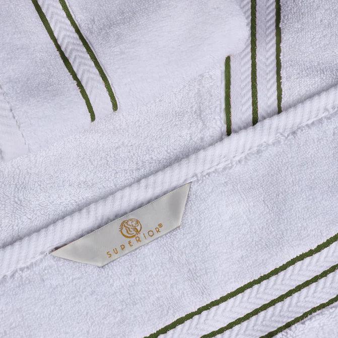 Premium Ultra Plush Turkish Cotton Bath Towel Set - 10 Piece Highly Absorbent Luxury Towels for Bathroom, Spa & Beach Use - Soft & Quick-Drying Solid Color Collection