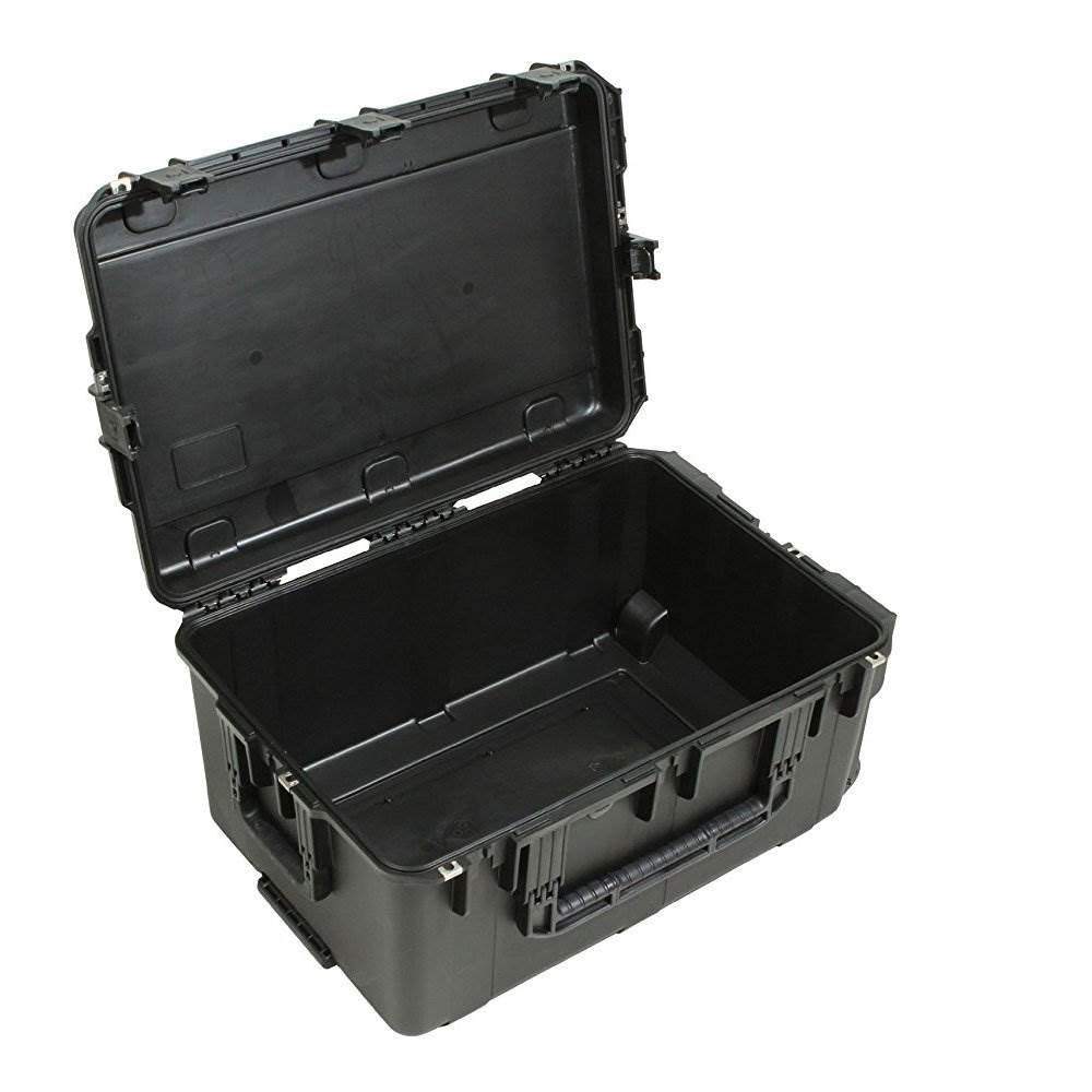 SKB Cases 3I-2617-12BE Hard Plastic Military Standard (Mil-Std) Waterproof Rolling Utility Case for Electronics Storage & Transport - Ideal for Equipment Protection, Field Work & Travel